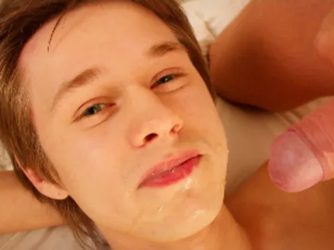 Johnny Nightwill & Danny Roulier without a condom to a scorching youngster jizm facial cumshot!