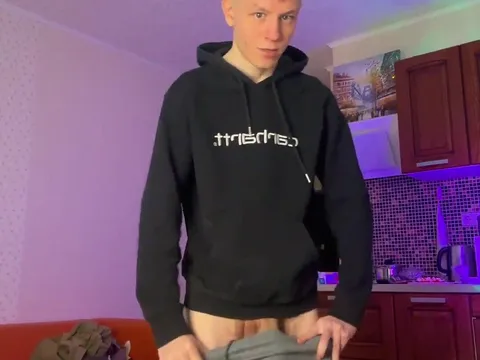 Watch Evgeny Twink's skinny body get a hard pain from his uncensored long cock