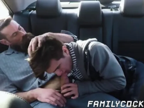 Stepson gets non-glare by his stepmom while close by dramatize expunge car, and she luvs it!