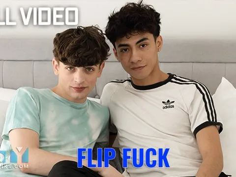 Zayne Bright & Luca Ambrose go crazy with flip shag & devoid of a condom oral act - Lively Free Video